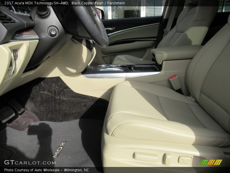 Black Copper Pearl / Parchment 2017 Acura MDX Technology SH-AWD