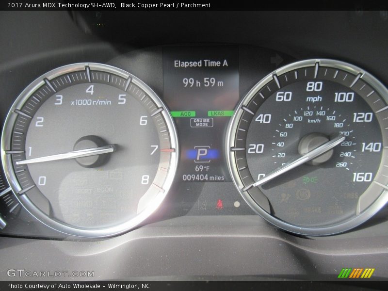 Black Copper Pearl / Parchment 2017 Acura MDX Technology SH-AWD