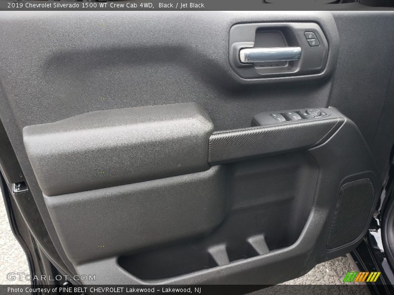 Black / Jet Black 2019 Chevrolet Silverado 1500 WT Crew Cab 4WD