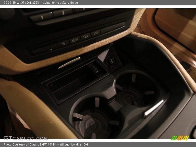 Alpine White / Sand Beige 2012 BMW X6 xDrive35i