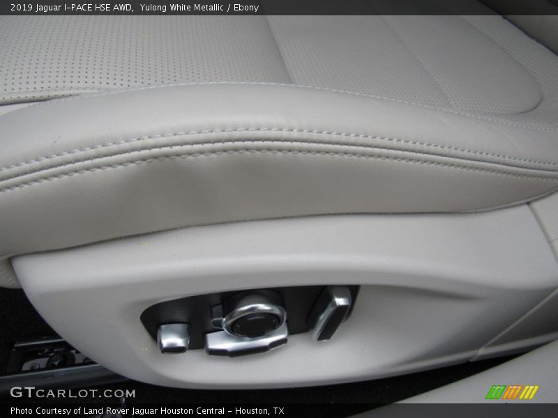Yulong White Metallic / Ebony 2019 Jaguar I-PACE HSE AWD