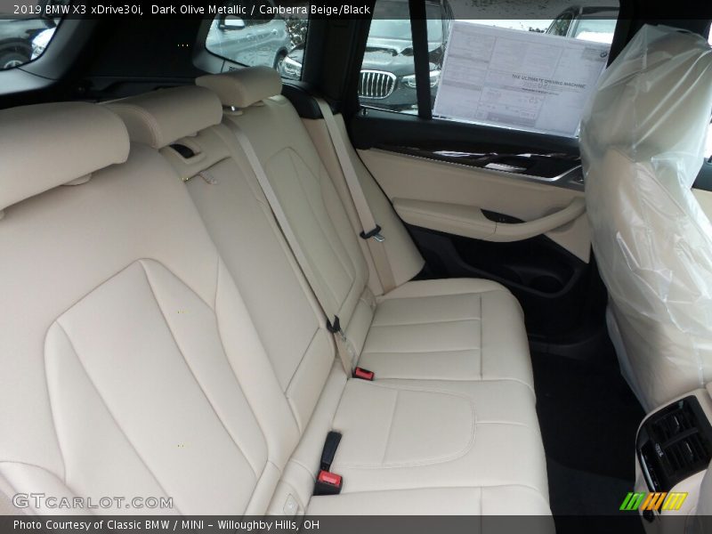 Dark Olive Metallic / Canberra Beige/Black 2019 BMW X3 xDrive30i