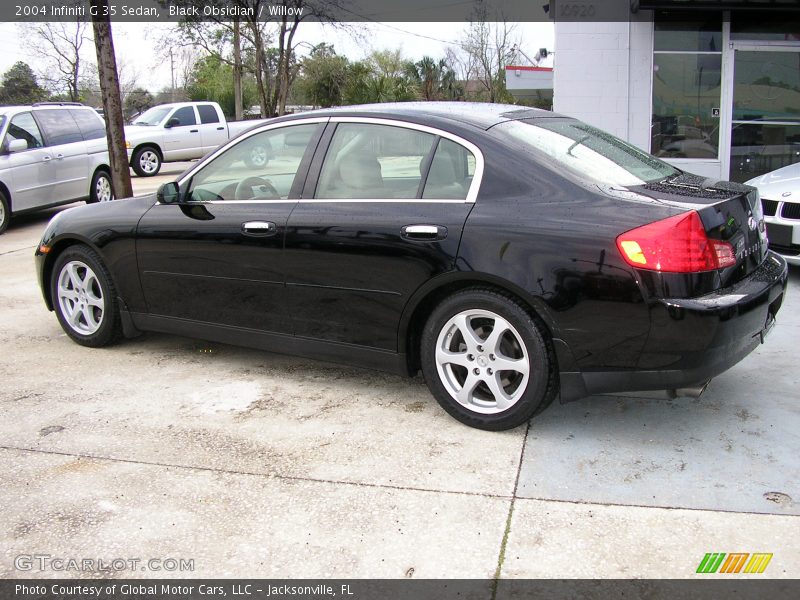 Black Obsidian / Willow 2004 Infiniti G 35 Sedan