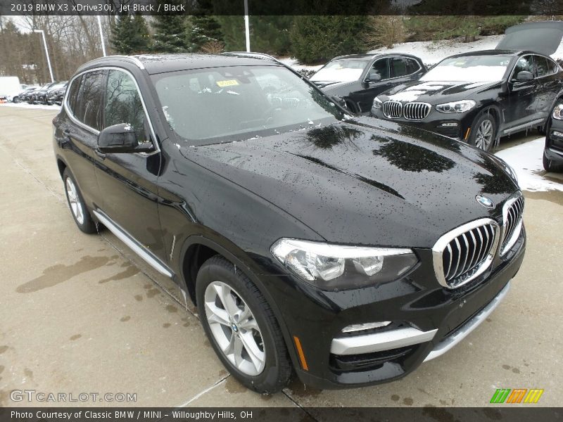 Jet Black / Black 2019 BMW X3 xDrive30i