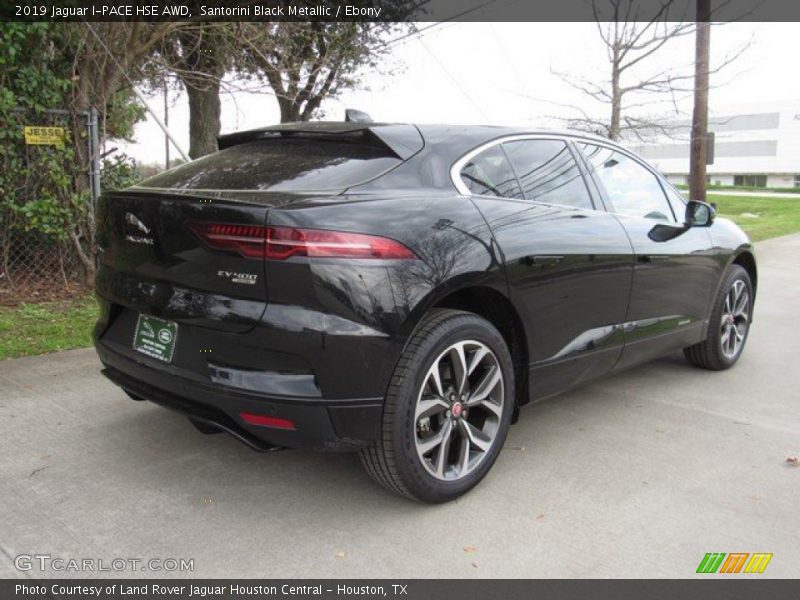 Santorini Black Metallic / Ebony 2019 Jaguar I-PACE HSE AWD