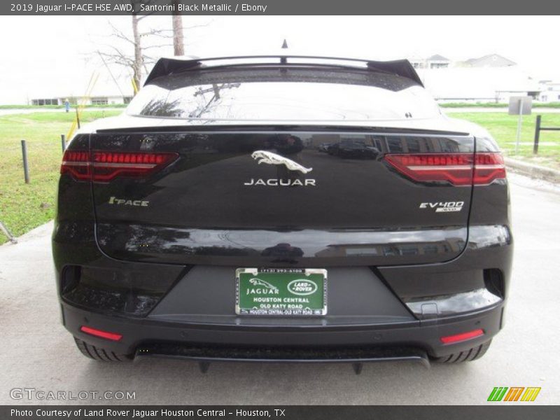 Santorini Black Metallic / Ebony 2019 Jaguar I-PACE HSE AWD