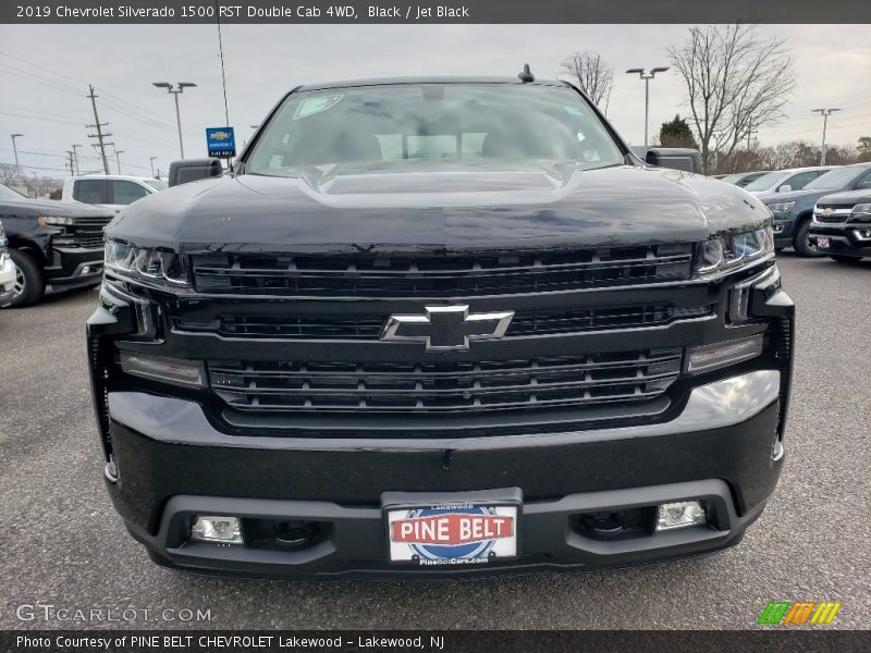 Black / Jet Black 2019 Chevrolet Silverado 1500 RST Double Cab 4WD