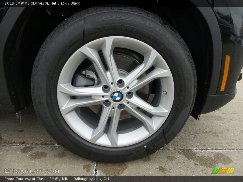 Jet Black / Black 2019 BMW X3 xDrive30i