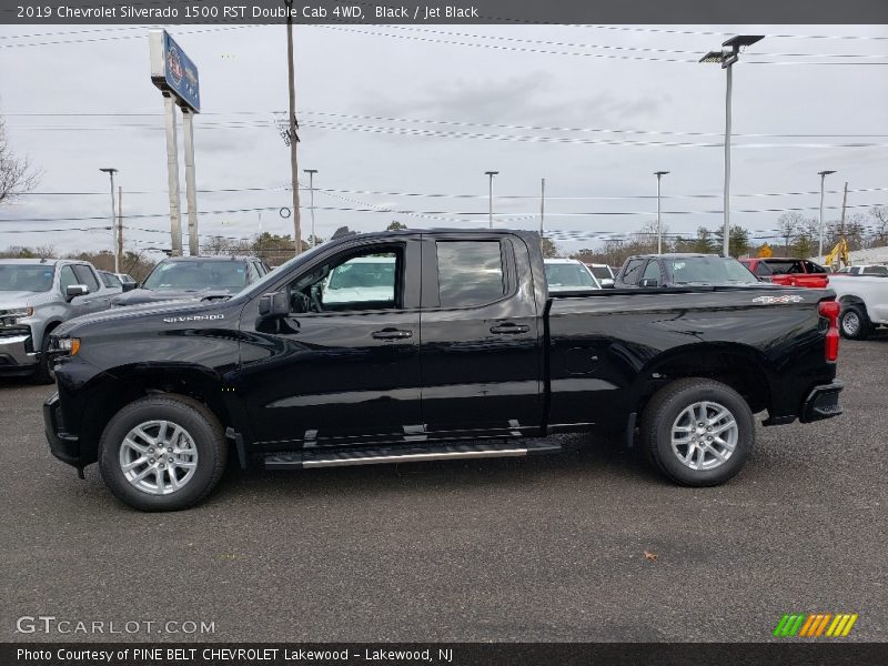 Black / Jet Black 2019 Chevrolet Silverado 1500 RST Double Cab 4WD