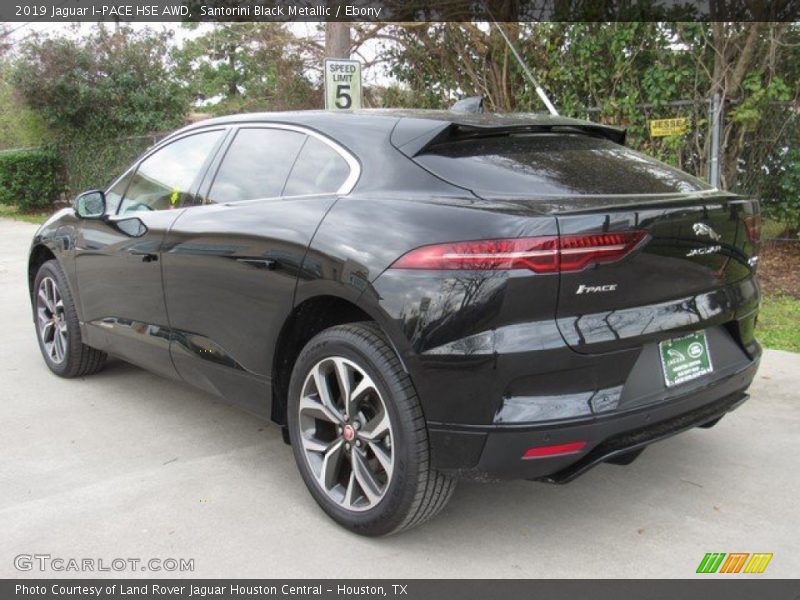 Santorini Black Metallic / Ebony 2019 Jaguar I-PACE HSE AWD