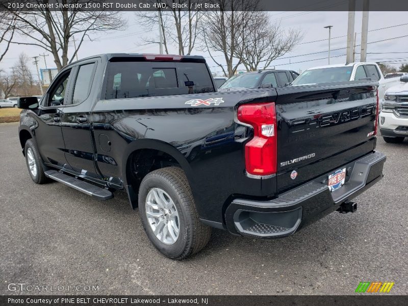 Black / Jet Black 2019 Chevrolet Silverado 1500 RST Double Cab 4WD