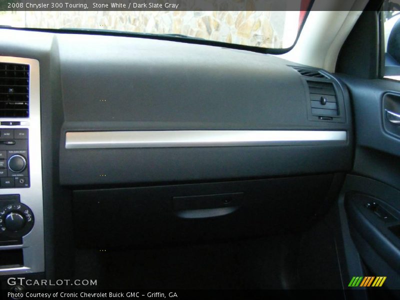 Stone White / Dark Slate Gray 2008 Chrysler 300 Touring