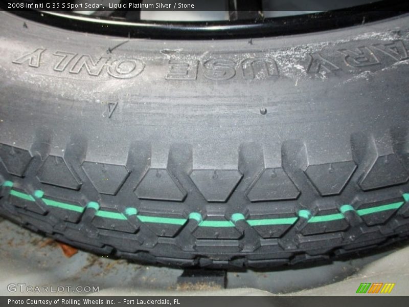 Liquid Platinum Silver / Stone 2008 Infiniti G 35 S Sport Sedan