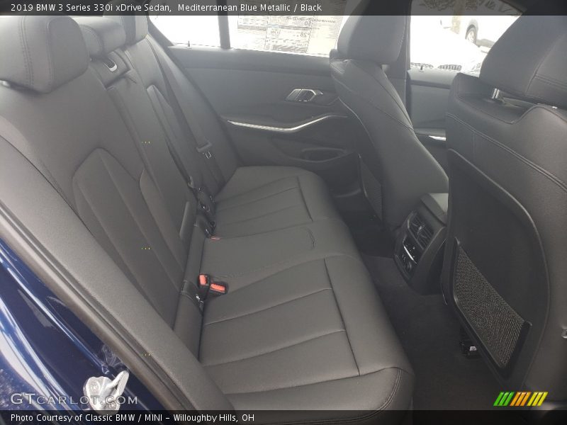 Mediterranean Blue Metallic / Black 2019 BMW 3 Series 330i xDrive Sedan