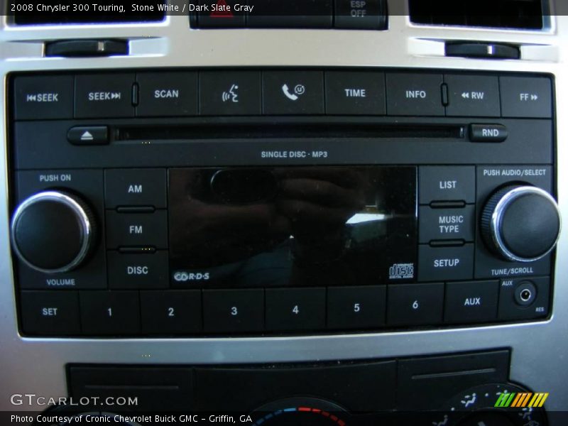 Stone White / Dark Slate Gray 2008 Chrysler 300 Touring