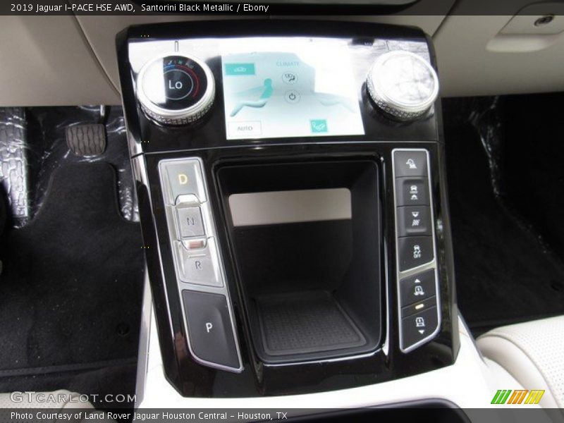 Controls of 2019 I-PACE HSE AWD