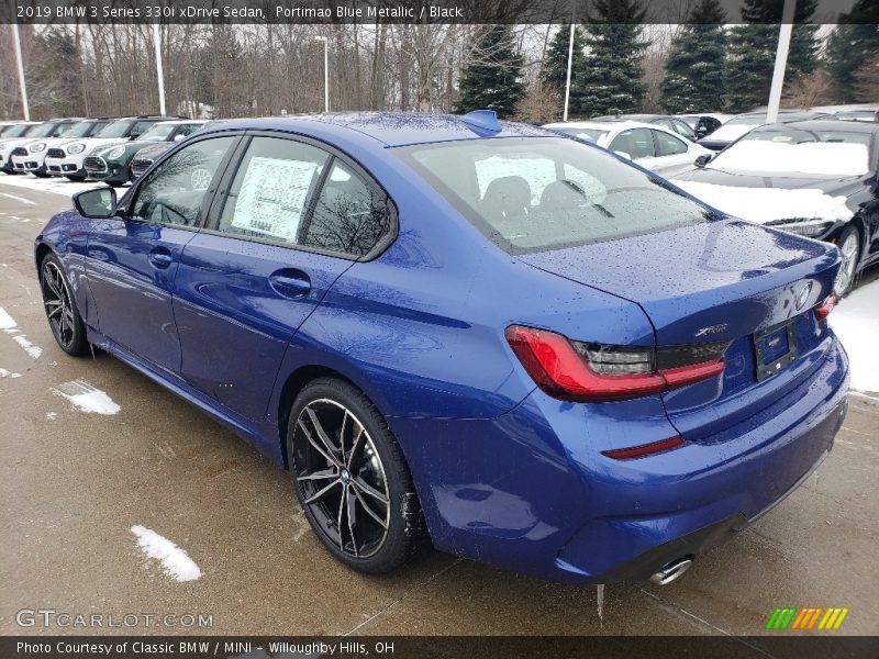 Portimao Blue Metallic / Black 2019 BMW 3 Series 330i xDrive Sedan