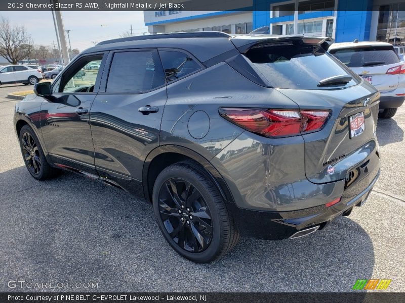 Nightfall Metallic / Jet Black 2019 Chevrolet Blazer RS AWD