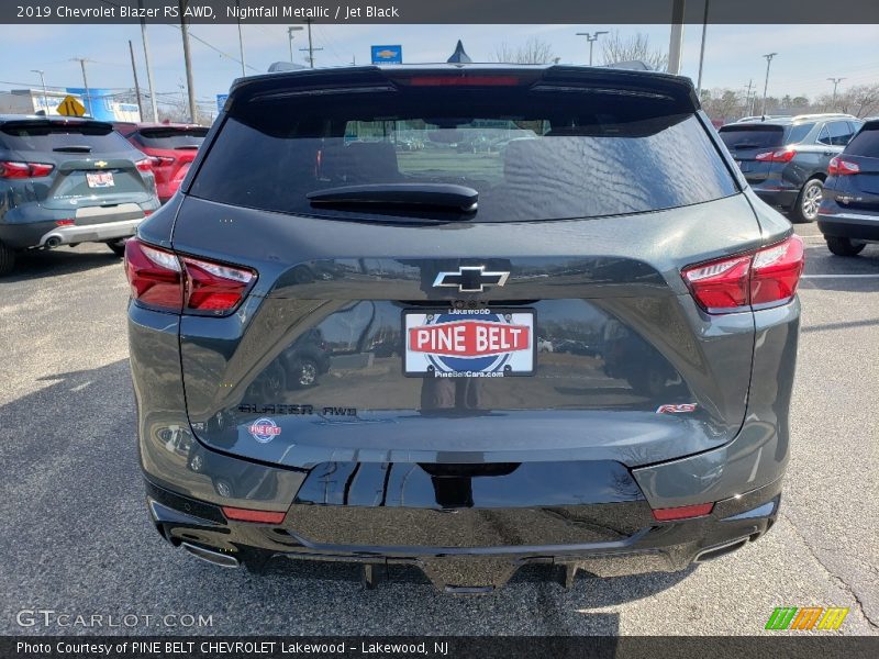 Nightfall Metallic / Jet Black 2019 Chevrolet Blazer RS AWD