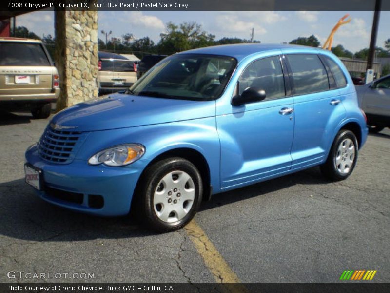 Surf Blue Pearl / Pastel Slate Gray 2008 Chrysler PT Cruiser LX