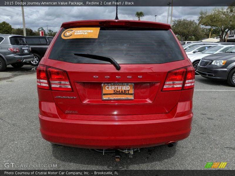 Redline 2 Coat Pearl / Black 2015 Dodge Journey American Value Package