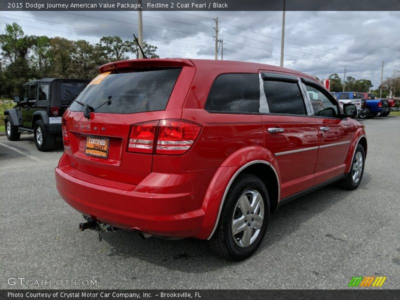 Redline 2 Coat Pearl / Black 2015 Dodge Journey American Value Package