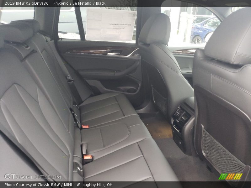 Phytonic Blue Metallic / Black 2019 BMW X3 xDrive30i