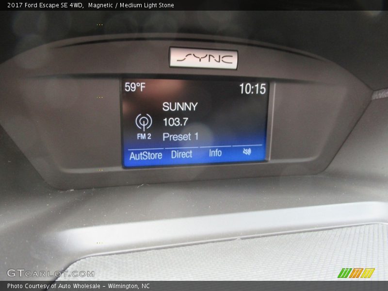 Magnetic / Medium Light Stone 2017 Ford Escape SE 4WD