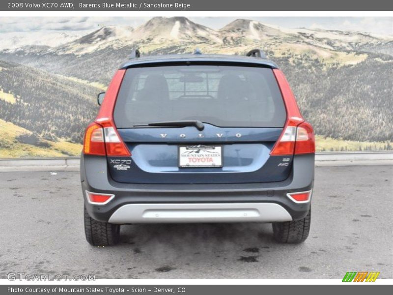 Barents Blue Metallic / Sandstone Beige 2008 Volvo XC70 AWD