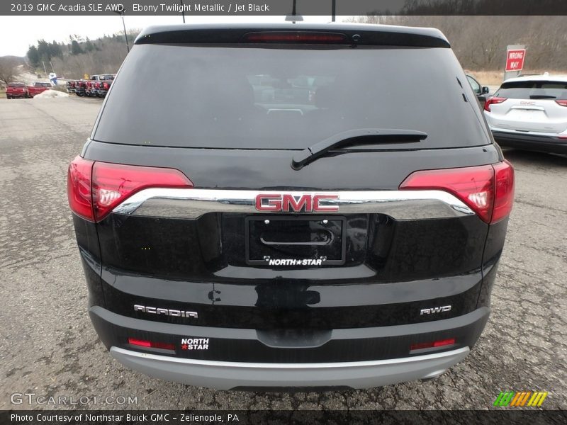 Ebony Twilight Metallic / Jet Black 2019 GMC Acadia SLE AWD