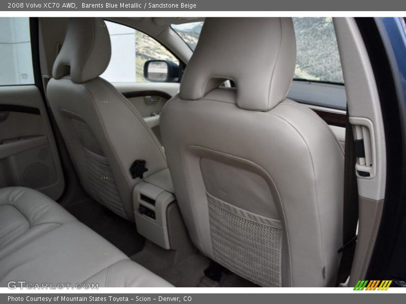 Barents Blue Metallic / Sandstone Beige 2008 Volvo XC70 AWD