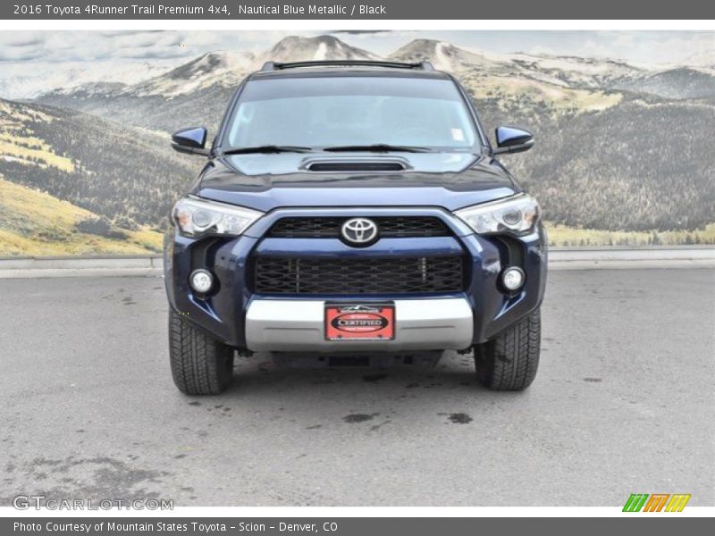 Nautical Blue Metallic / Black 2016 Toyota 4Runner Trail Premium 4x4