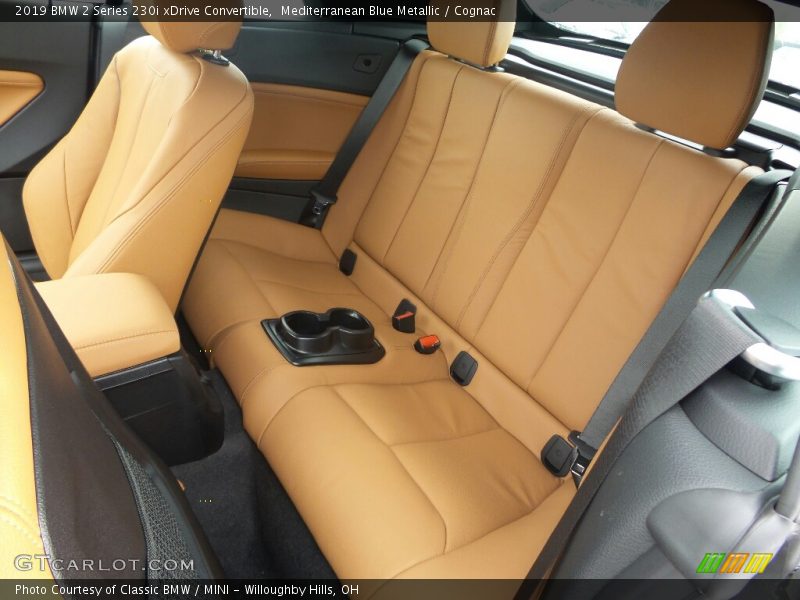Mediterranean Blue Metallic / Cognac 2019 BMW 2 Series 230i xDrive Convertible