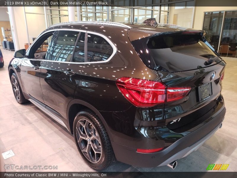 Dark Olive Metallic / Oyster/Black 2019 BMW X1 xDrive28i