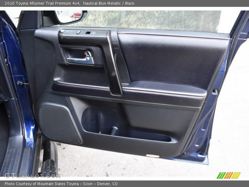 Nautical Blue Metallic / Black 2016 Toyota 4Runner Trail Premium 4x4