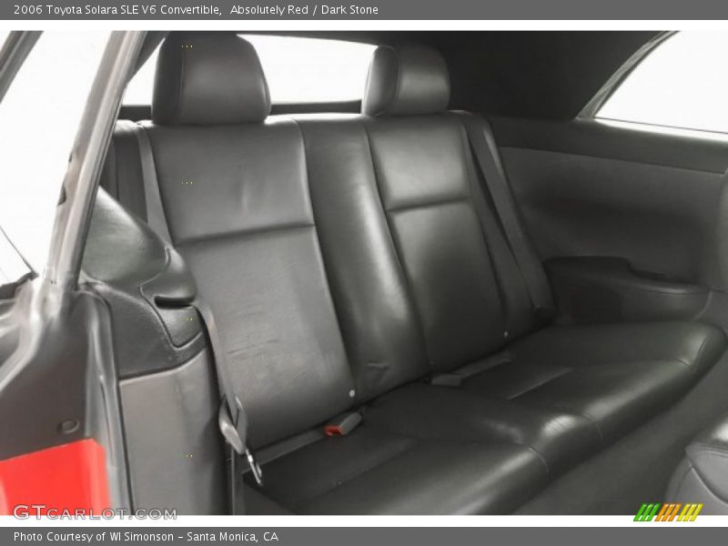 Absolutely Red / Dark Stone 2006 Toyota Solara SLE V6 Convertible