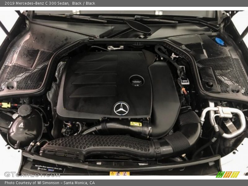 Black / Black 2019 Mercedes-Benz C 300 Sedan
