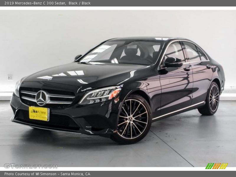 Black / Black 2019 Mercedes-Benz C 300 Sedan