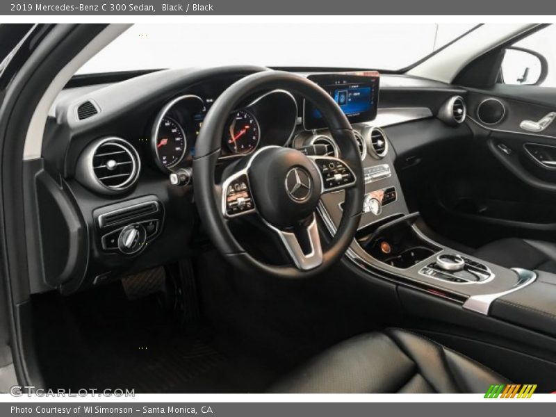 Black / Black 2019 Mercedes-Benz C 300 Sedan