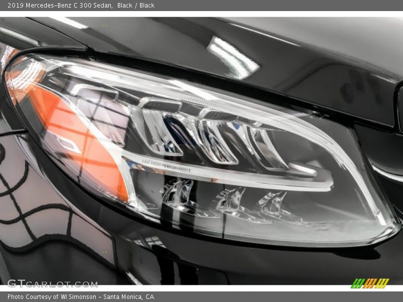 Black / Black 2019 Mercedes-Benz C 300 Sedan