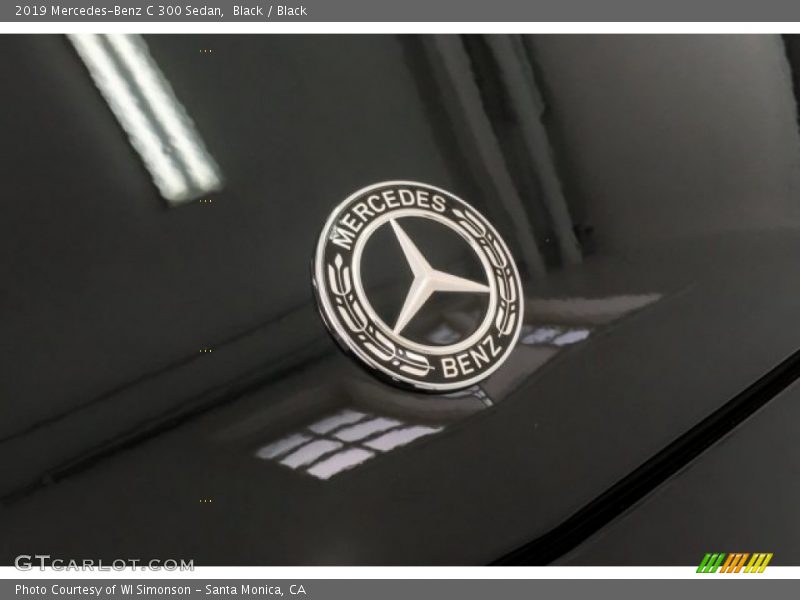 Black / Black 2019 Mercedes-Benz C 300 Sedan