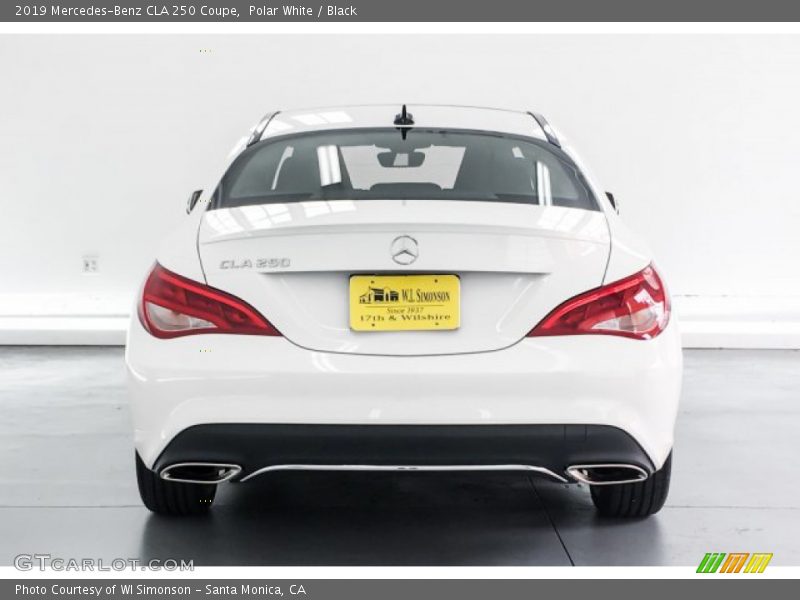 Polar White / Black 2019 Mercedes-Benz CLA 250 Coupe