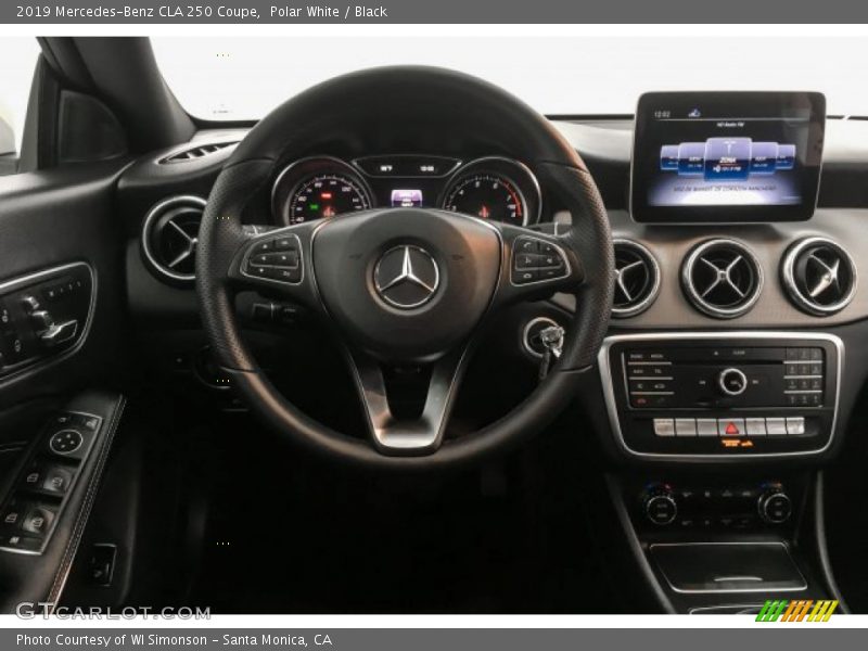Polar White / Black 2019 Mercedes-Benz CLA 250 Coupe