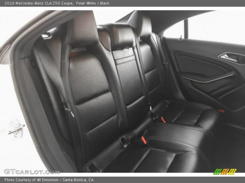 Polar White / Black 2019 Mercedes-Benz CLA 250 Coupe