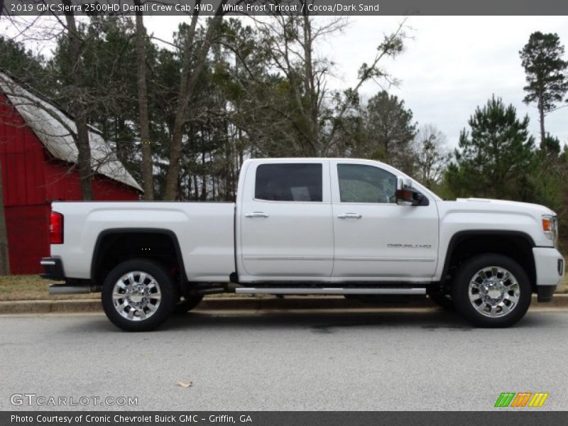  2019 Sierra 2500HD Denali Crew Cab 4WD White Frost Tricoat