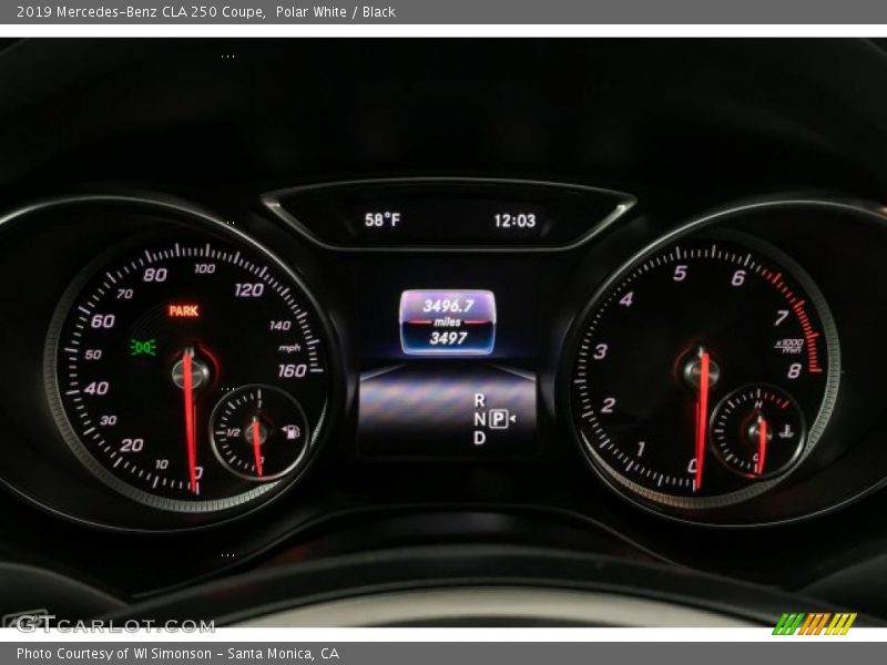 Polar White / Black 2019 Mercedes-Benz CLA 250 Coupe