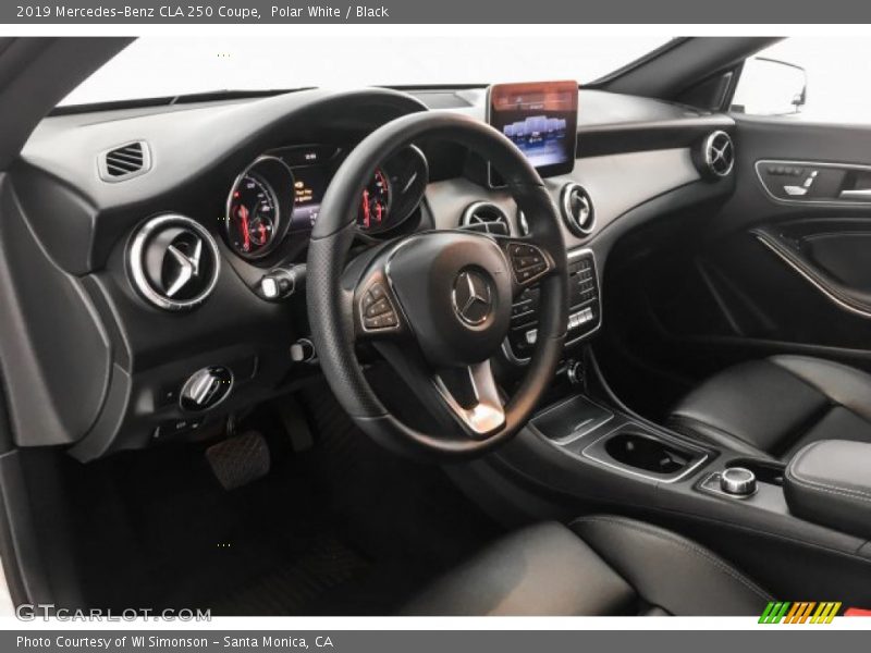 Polar White / Black 2019 Mercedes-Benz CLA 250 Coupe