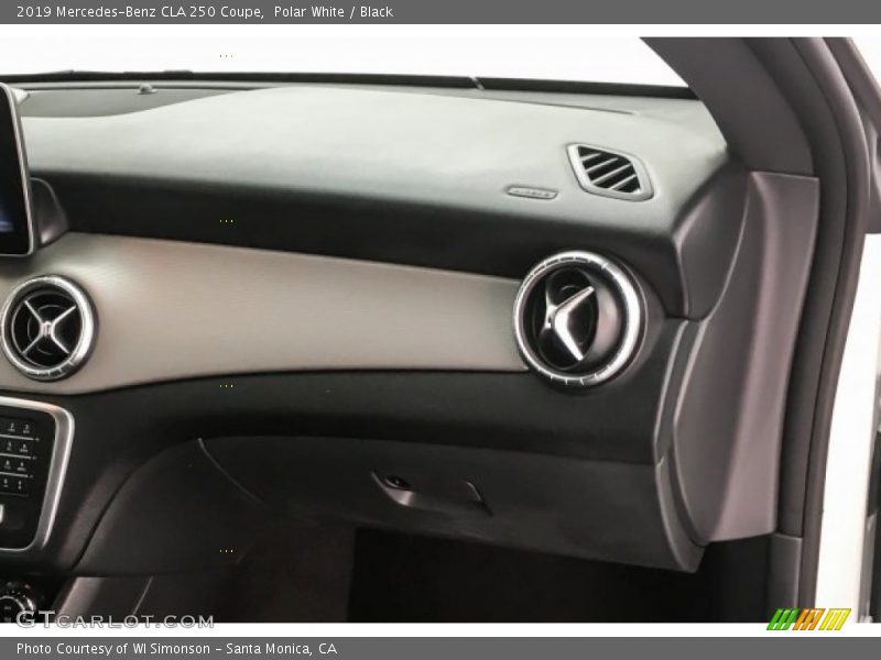 Polar White / Black 2019 Mercedes-Benz CLA 250 Coupe