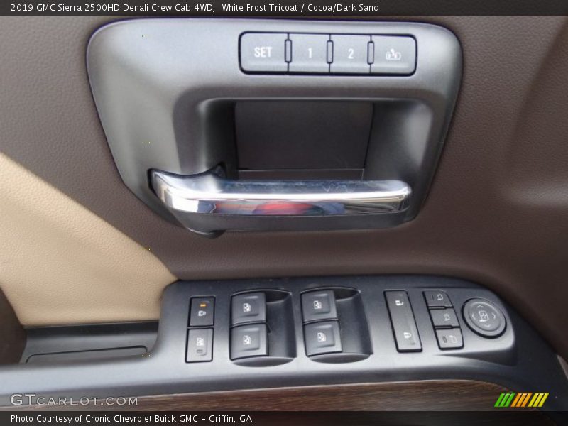 Controls of 2019 Sierra 2500HD Denali Crew Cab 4WD