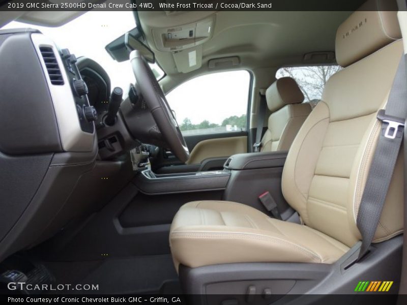  2019 Sierra 2500HD Denali Crew Cab 4WD Cocoa/Dark Sand Interior